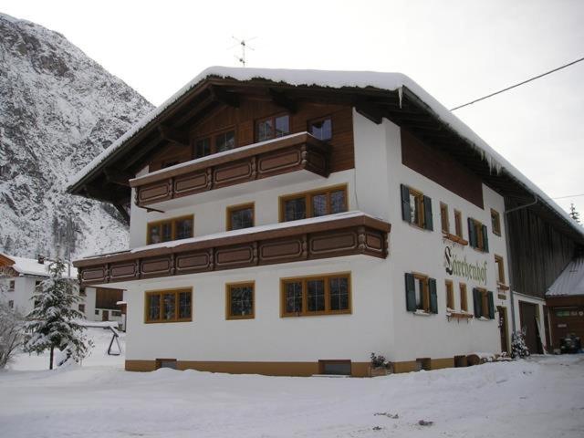 Vila Haus Laerchenhof Holzgau Exteriér fotografie